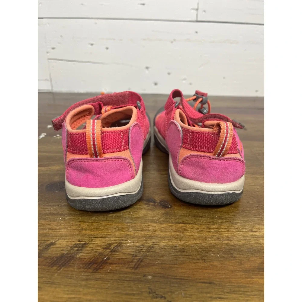 Keen Newport H2 Kids Water Sandals Pink Orange Size 2 1014267 Hiking Shoes